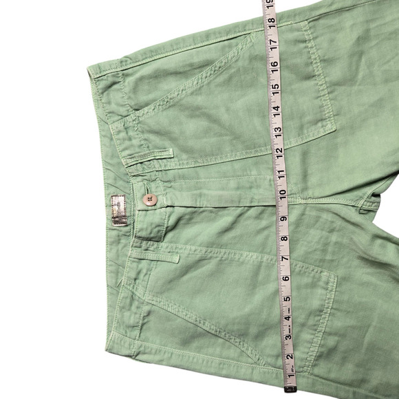 Mother The Shaker Chop Crop Pants in Wedge Green Size: 26 - Picture 8 of 12